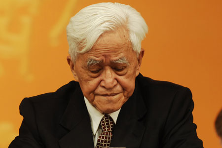 人民大学教授戴逸出席世界汉学大会2007开幕式