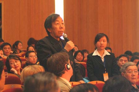 世界汉学大会2007提问回答