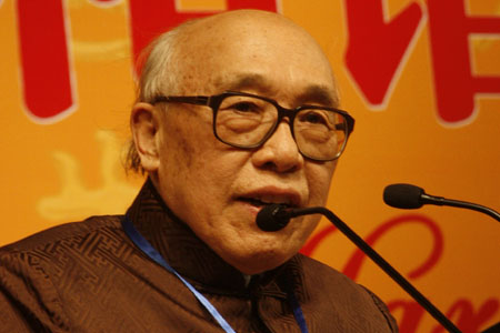 中国人民大学哲学院教授张立文参加参加世界汉学大会2007